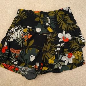 Zara tropical skort